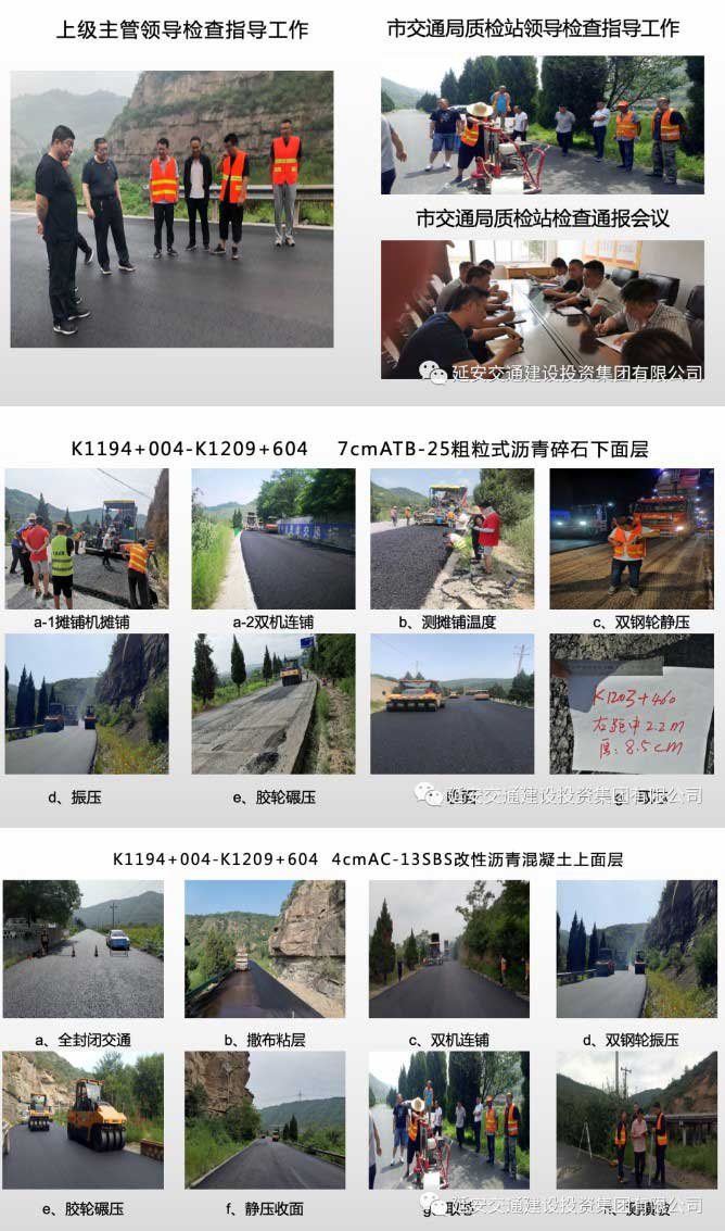 延安交通拼搏网页版登录入口新悦交通工程有限公司承建的延安市2020年养护大中修工程及预防性工程(G309线)主体工程顺利完工